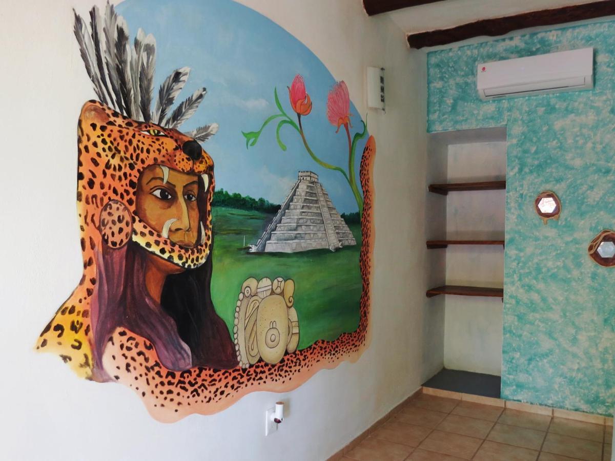 Art Maya Rooms Isla Holbox Exteriör bild